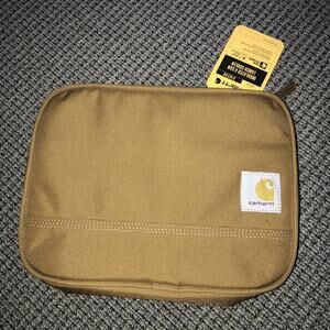 CARHARTT Fully Insulated 4-Can Lunch Cooler Brown NEW